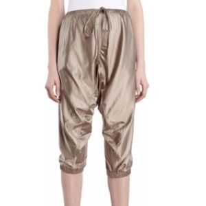 NWT Fifth Avenue Shoe Repair Cropped Drawstring Trousers